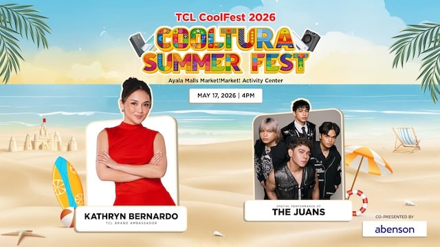wheresrr's tweet photo. All Set for TCL CoolFest Y3: Cooltura Summer Fest co-presented by Abenson - https://t.co/ztb9lVtUgk
#WheresRR #thejuans #kathrynbernardo #abenson #tcl #latest #news #newest #update https://t.co/tBBl0CBGRR
