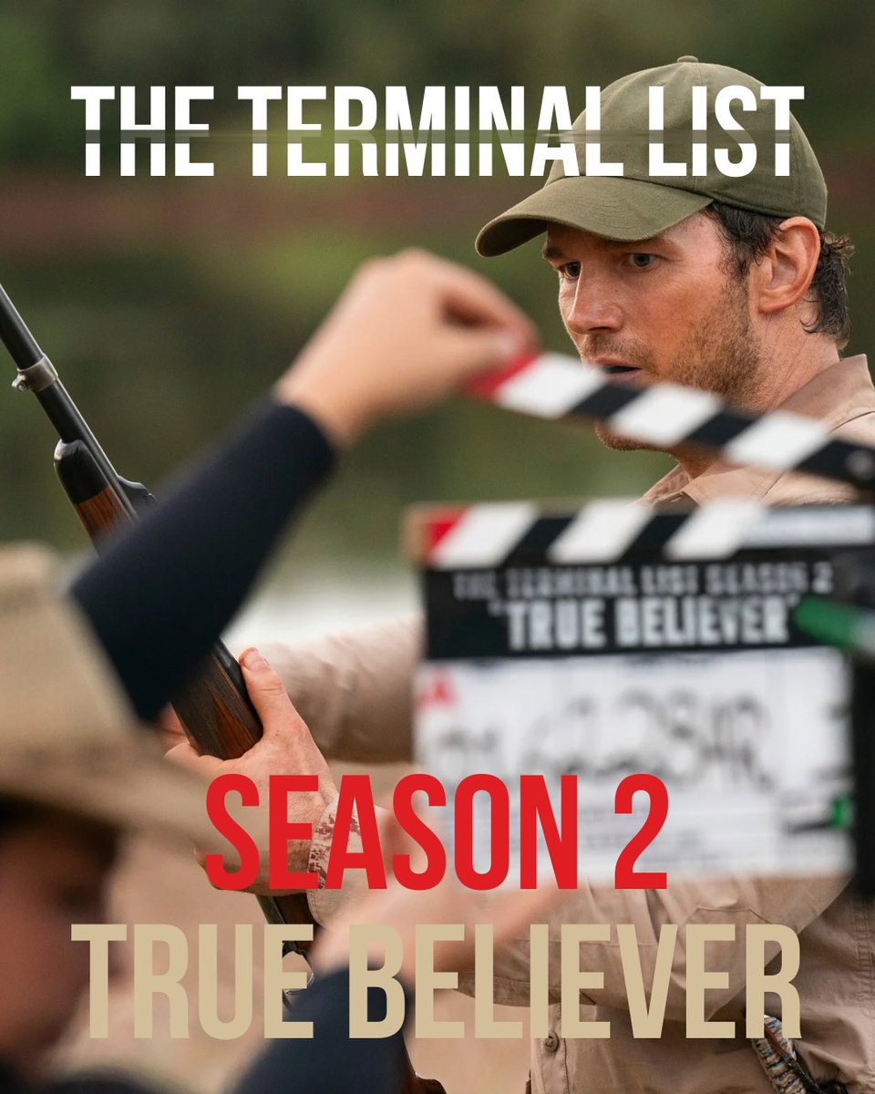 RD4895's tweet photo. The hunt begins October 21st.
The Terminal List: True Believer(Season 2) is right around the corner!

More information to follow. https://t.co/NCHJqtVRA1