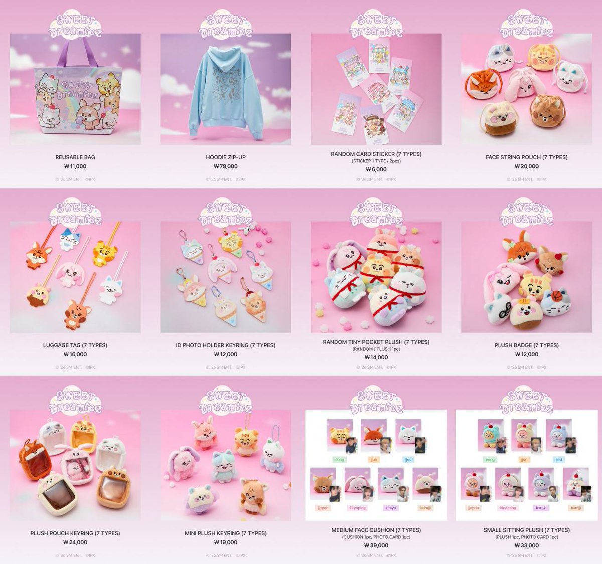 NAPHRODITE_GO's tweet photo. OPEN PO SWEET DREAMIEZ DISKON

*PLUSH BADGE (avail jjed kkyuping) : 145K DP 90K
*MINI KEYRING (avail all member kec eong jjopoo) : 220K DP 100K
*MEDIUM FACE CUSHION (Avail all member kec eong) : 535K DP 335K
*SMALL SITTING (avail jjun, lemyo, bamji) : 445K DP 300K

⬇️⬇️⬇️ https://t.co/Slz78iqZVq