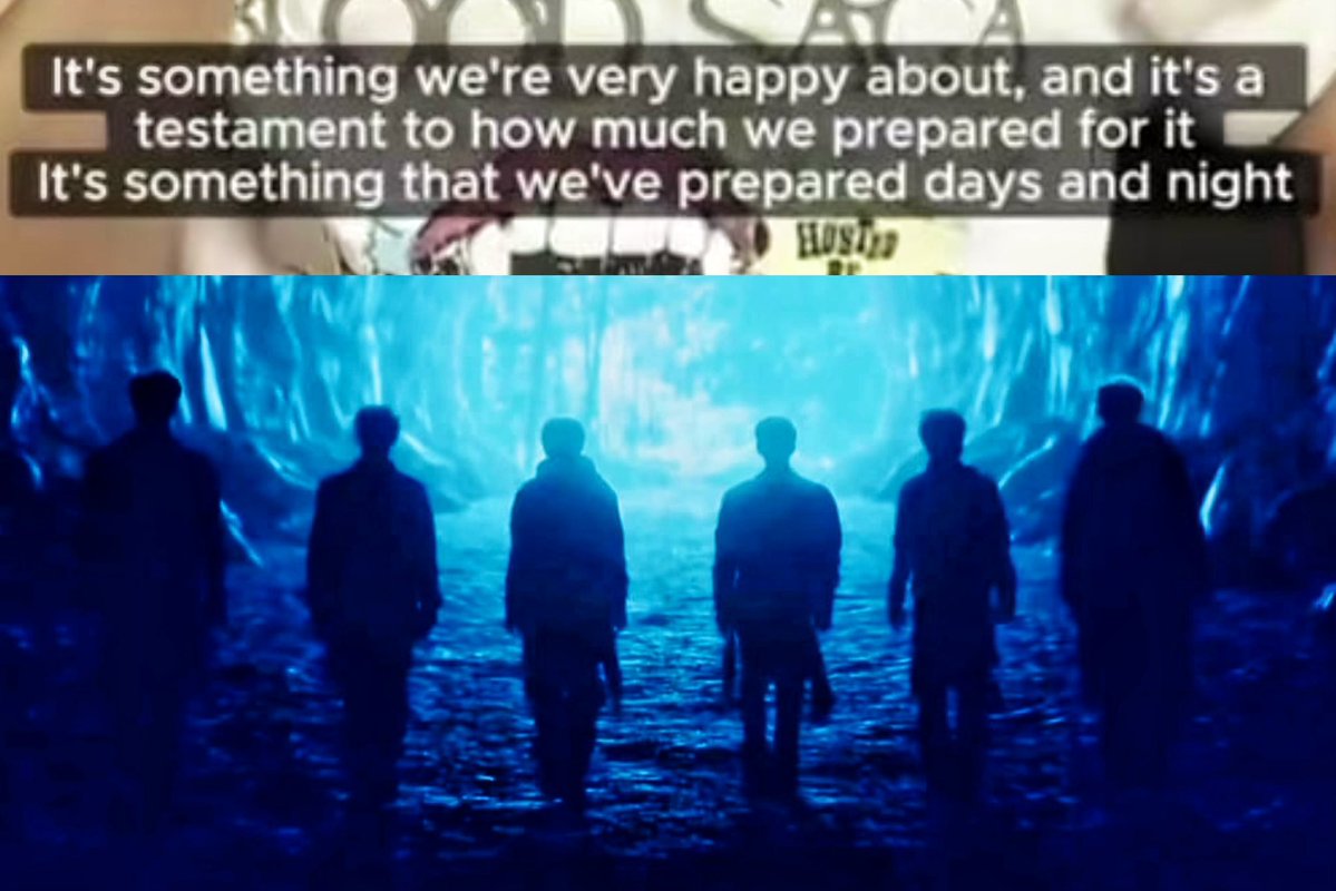 BLOOD SAGA is the vision of 6. every detail, every stage (6 birds, 6 names, the game, and vcrs), every arrangement, every decision reflects the Enhypen standing in front of us today. 

doing the old fc means you directly disregard the artistry, effort, and intention those 6