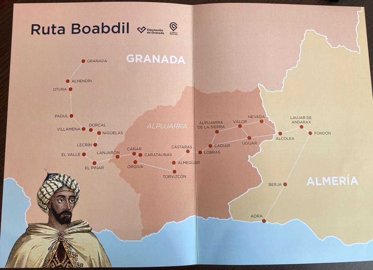 SpainMiddleEast's tweet photo. The Boabdil Route unites heritage, landscape, and territory in a cultural itinerary connecting more than 30 towns in Granada and Almeria 🏰 A strategic proposal that strengthens the value of cultural routes as drivers for tourism development

🎯 Discover cultural routes that connect heritage and territory: https://t.co/f7Zs1vGYvu

#VisitSpain #ThinkYouKnowSpain #SpainCulturalHeritage
#SpainArt #SpainRoutes

@TurismoAND