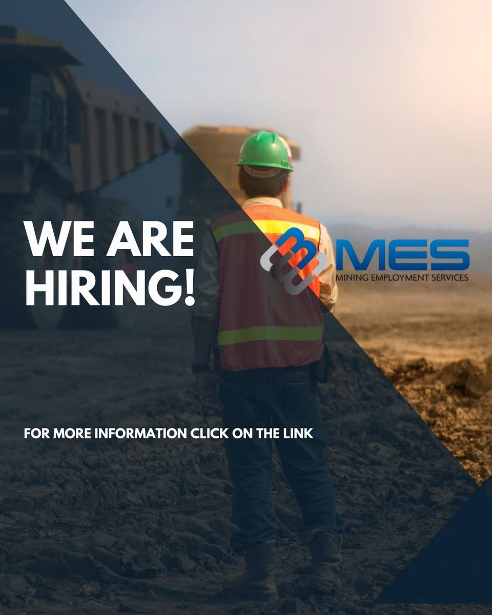MESMiningJobs's tweet photo. DO18453 - Short-Term Process Operators https://t.co/O5yZhTjQFF https://t.co/MuWFAVQfjU