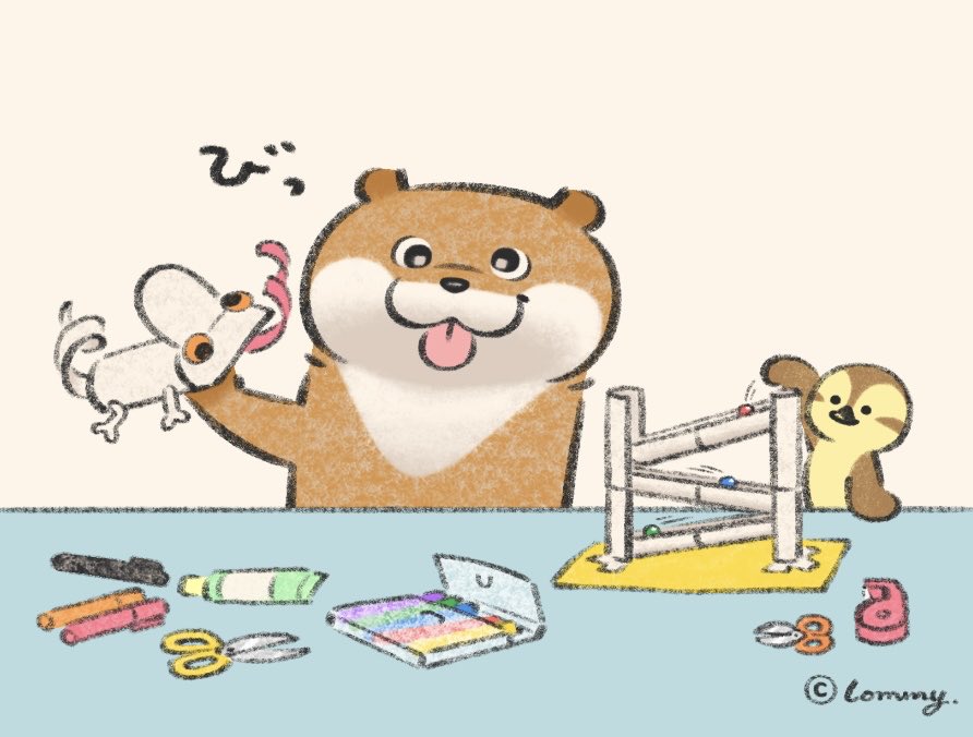 可愛い嘘のカワウソ tweet media