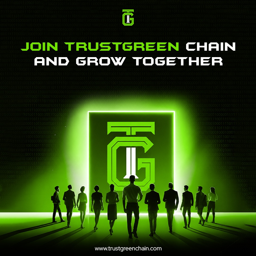 TrustGreenChain's tweet photo. The future belongs to decentralized communities.

Join TRUSTGREEN CHAIN and grow together.

#TrustGreenChain #BlockchainTechnology #Web3 #Decentralization #Blockchain #CryptoCommunity #Web3Project #GreenEcosystem #Innovation #IT https://t.co/d12txq2dDe