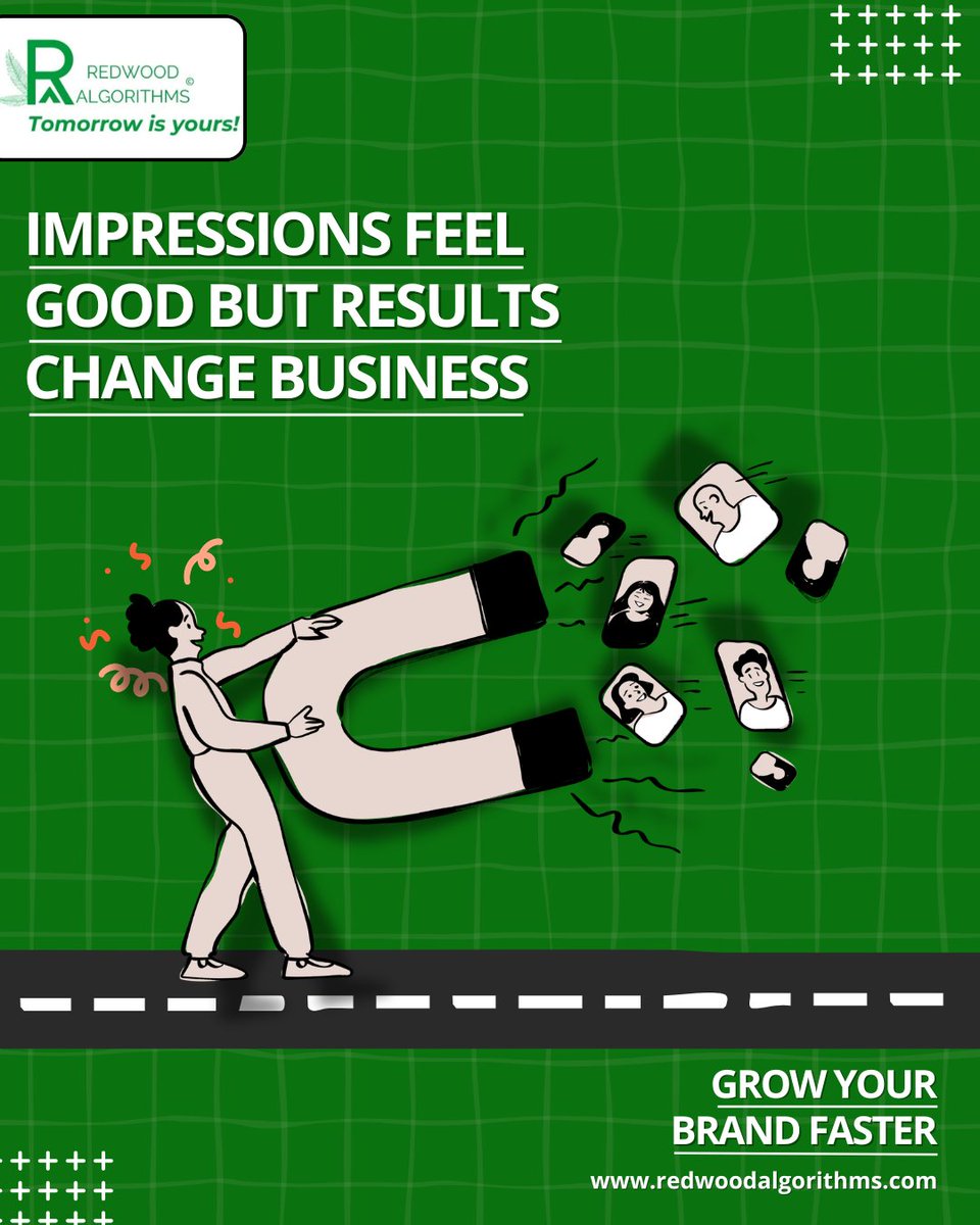 RAlgorithmsAI's tweet photo. Impressions feel good. Results change businesses.📈
Likes and reach are nice but leads, conversions, and revenue are what grow a brand.

Ready to grow your brand faster?
Visit https://t.co/h0d6xcNKh6

#RedwoodAlgorithms #TomorrowIsYours #LeadGeneration #MarketingThatWorks https://t.co/PpkkiKbiXb