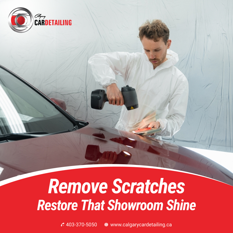 CACarDetailing's tweet photo. Swirl marks &amp; scratches making your car look dull? 🚘✨
Our expert paint correction restores deep, mirror-like shine and brings back your car’s true colour.

Book today: https://t.co/DmmrDgxD0A | 📞 403-370-5050

#PaintCorrection #CarDetailing #AutoDetailing #CarCare #Calgary https://t.co/oZjffKG4tb