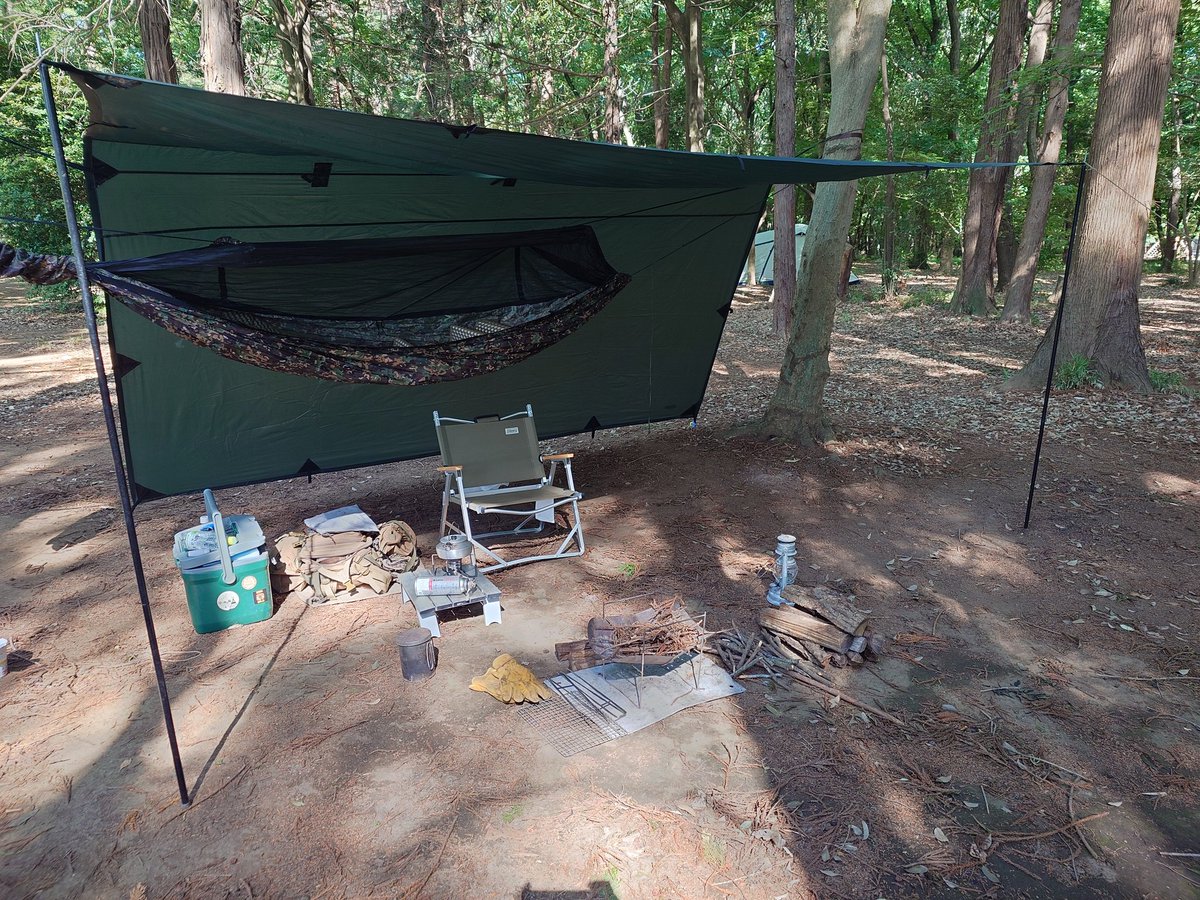 ひでさん専用❗️ Post by ひでさん（moto-84）🍔🐜🍵 on X: 設営完了！