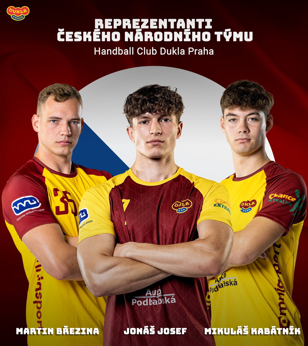 HCDuklaPraha's tweet photo. 🇨🇿 Českou mužskou reprezentaci čeká zkouška před domácím publikem. Už ve středu 13. května nastoupí v brněnské Winning Group Aréně na úvodní duel kvalifikace o MS 2027 proti Francii. Odvetu pak odehrají v neděli 17. května ve francouzském Orleans. https://t.co/KVyIQvQklE