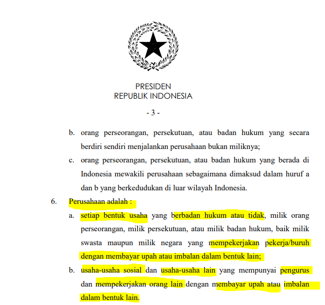 Menteri Pekerja RI tweet media