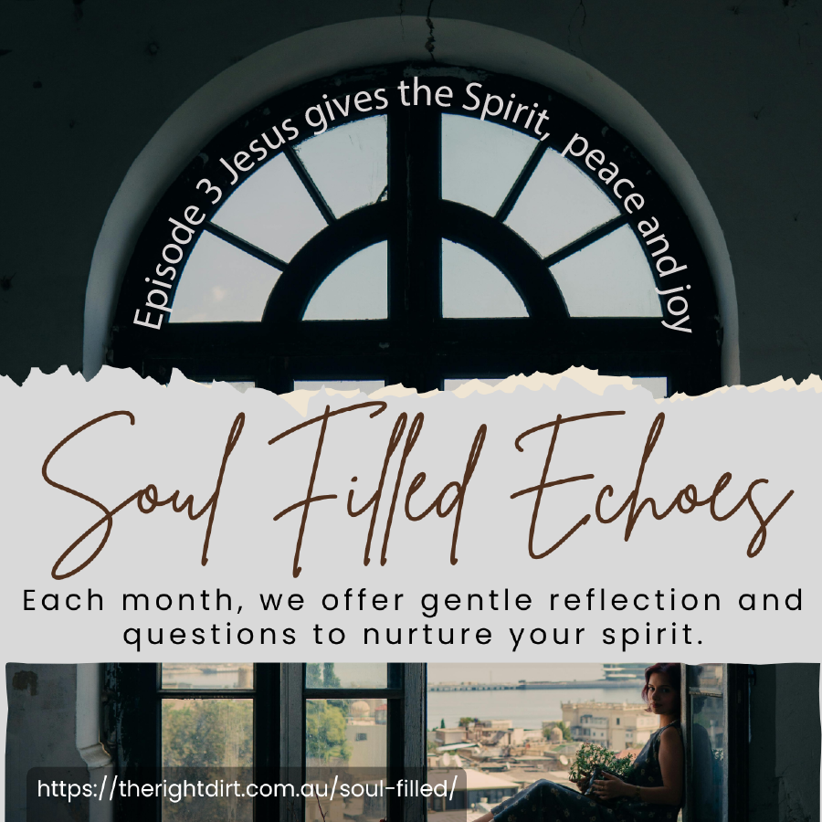 therightdirt's tweet photo. The Link here is to this months Soul-filled Echoes podcast. We exploring the gospel of Sunday May 24, Pentecost. 
https://t.co/hnfY3qnPm6
#Prayer #SundayGospel #Spirituality https://t.co/vB3DVNpA98