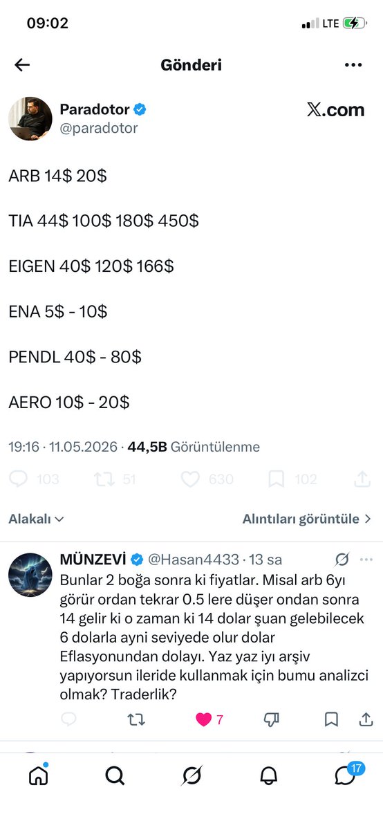 burcbtc's tweet photo. #Paradator (yalandator) dan yine tavsiyeler ve uçuk hedefler anlaşılan reklam anlaşmaların uzatmış
Yeni piyasaya giren arkadaşlar bu şahıstan uzak durun https://t.co/RD1VKpgfnT