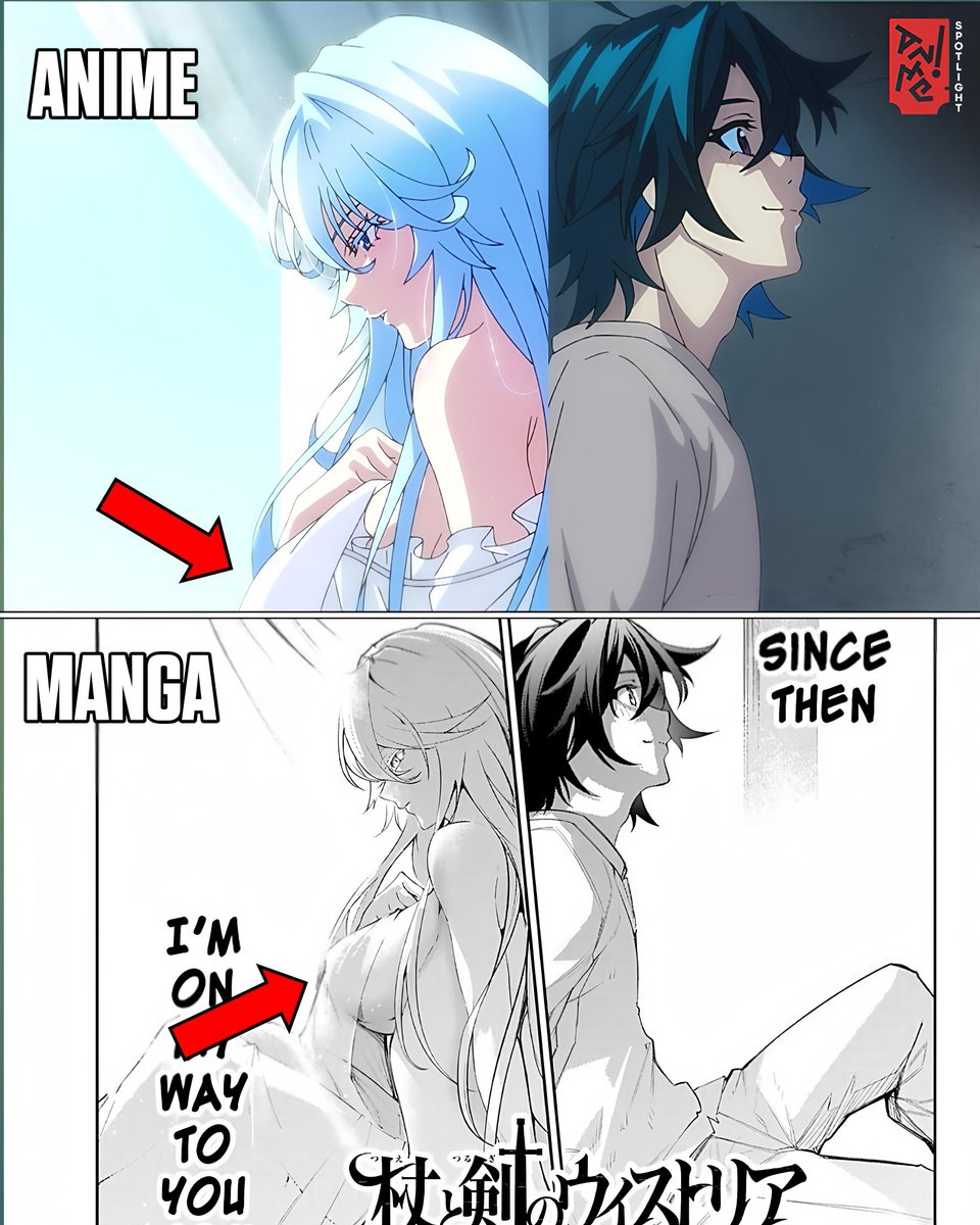 AnimeSpotlightt's tweet photo. Such a Downgrade 💔 

Anime/Manga:- Wistoria: Wand and Sword https://t.co/9YZK6Y81JU