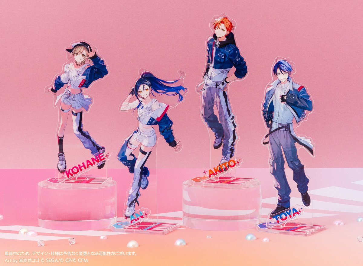ビビバスファンミ💿グッズ情報】 ✨アクリルスタンド 今回のキー
