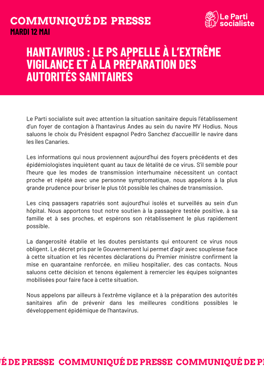 Parti socialiste tweet media