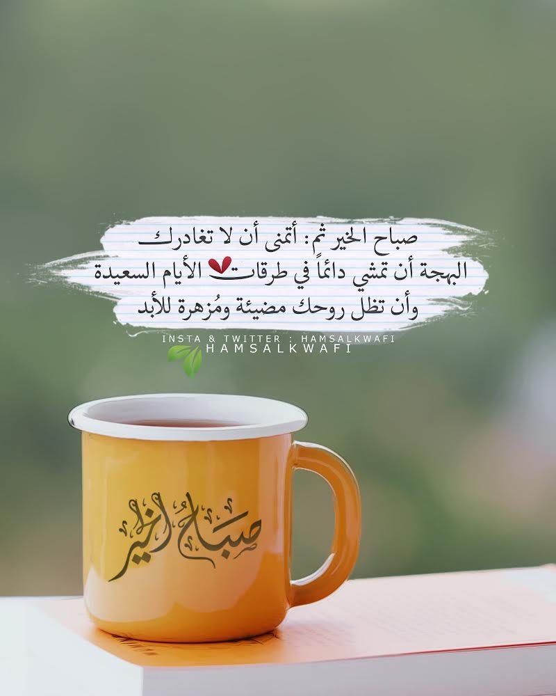 N25B6's tweet photo. صباح تملؤه السكينة والرضا، 
صباح تتنفس فيه أرواحنا أملاً ورجاءً: 
اللهم اجعل هذا الصباح بداية خير، 
واملأ قلوبنا بنور اليقين، واغفر لنا، وارزقنا سعادة لا تزول .

" صبـَاح الخيـر 🫧🌤️💛

#صباح_الخير_والسعادة https://t.co/aWnijruqHz
