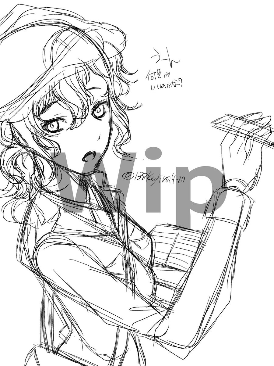 描くことにしたゾ🕰️🐏📮