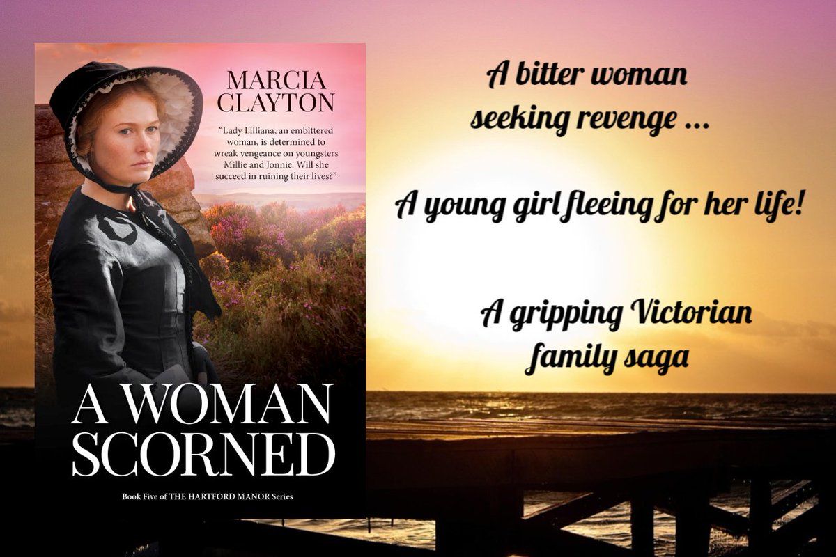 MarciaC89111861's tweet photo. An embittered woman is determined to wreak vengeance on her late husband’s two illegitimate children, but just how far will Lady Lilliana go? A gripping Victorian tale!
https://t.co/SQ5SykG5Za
#historicalromance #bookstoread #Victorian https://t.co/7OpW58aLPL