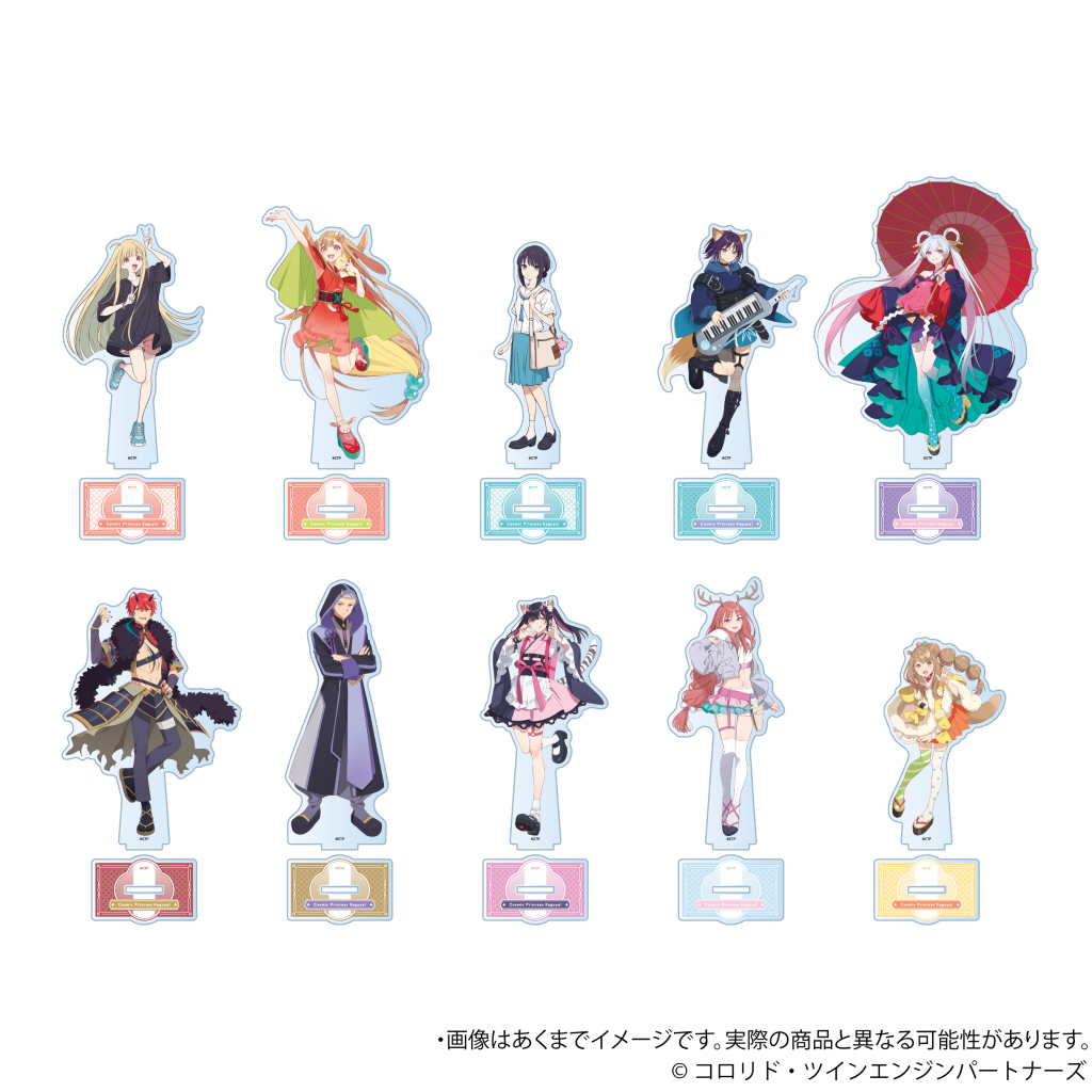 デジタル・フロンティアより発売『超かぐや姫！』アクリルスタンド、缶