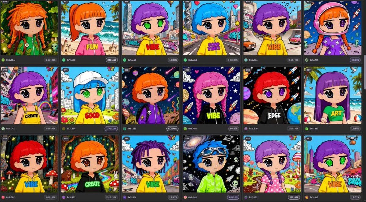Miminababes's tweet photo. 💖 Mimina Babes 💖💘 
888 Neochiby Gang Group with Small World in the Form of Minima Babes

Public Mint Is Live 💖
https://t.co/oRxsCVO0Mp

117 / 13% Minted 🔥
Drop On @scatter_art 
Chain #ETH 

Collect Mimina Babes 💖💘
#ETH #NFT #NFTs https://t.co/MO5YXjjgqh
