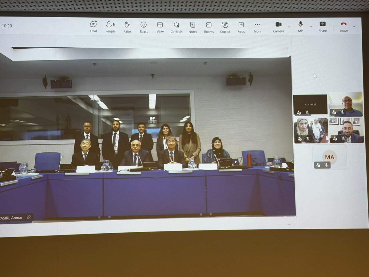 ARASIA_Org's tweet photo. The ARASIA Board of Representatives Regional Meeting in Vienna, following yesterday’s opening session, focuses on regional priorities, ongoing TC projects, and future cooperation for 2028–2029.

#ARASIA #IAEA #Vienna #TechnicalCooperation https://t.co/2f174yZ6wn