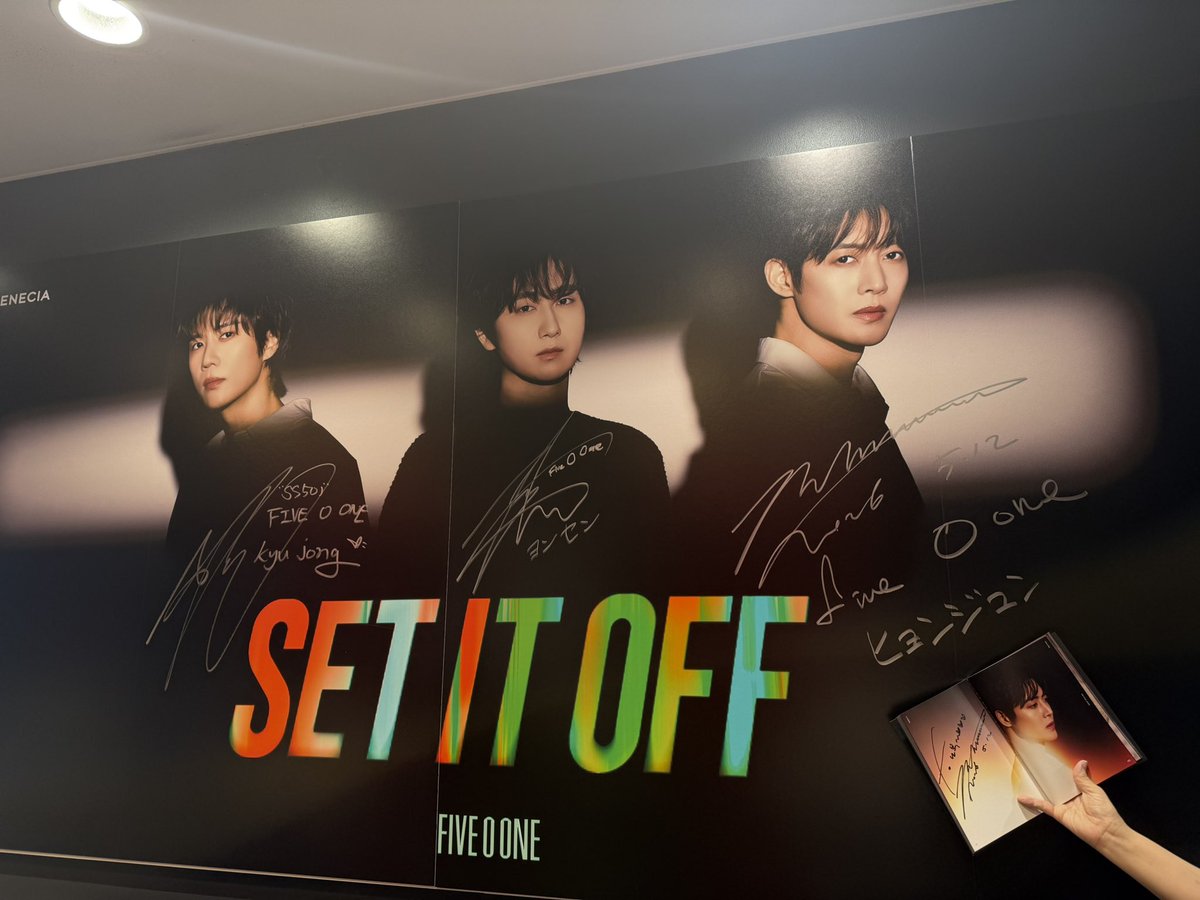 knockknob's tweet photo. 2026.05.12 FIVE O ONE 渋谷タワレコサイン会　
素敵な時間をありがとう✨
#파이브오원 
#FIVE_O_ONE 
#KIMHYUNJOONG 
#HEOYOUNGSAENG 
#KIMKYUJONG
#渋谷タワレコ
#세상에하나뿐김현중 https://t.co/QYWEHacfXH