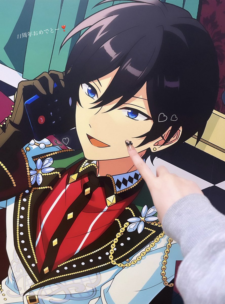am_ee02's tweet photo. 京都の広告見てきたよᐡ ̳ᴗ ̫ ᴗ ̳ᐡ💘
 #あんスタ11周年 https://t.co/nt90dh7Vqp