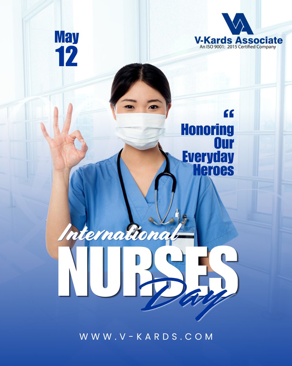 v_kards's tweet photo. Honouring our everyday Heroes on International Nurses Day..
Viasit us at: https://t.co/F2y1pJ2DTz
.
.
#vkardsassociate #vkards #newpost #trending #InternationalNursesDay #may #12May #nurses #heroes #export #filterpaper #cellulosepads #AbsorbentPads #glassfibre https://t.co/AMwUAiLXe8