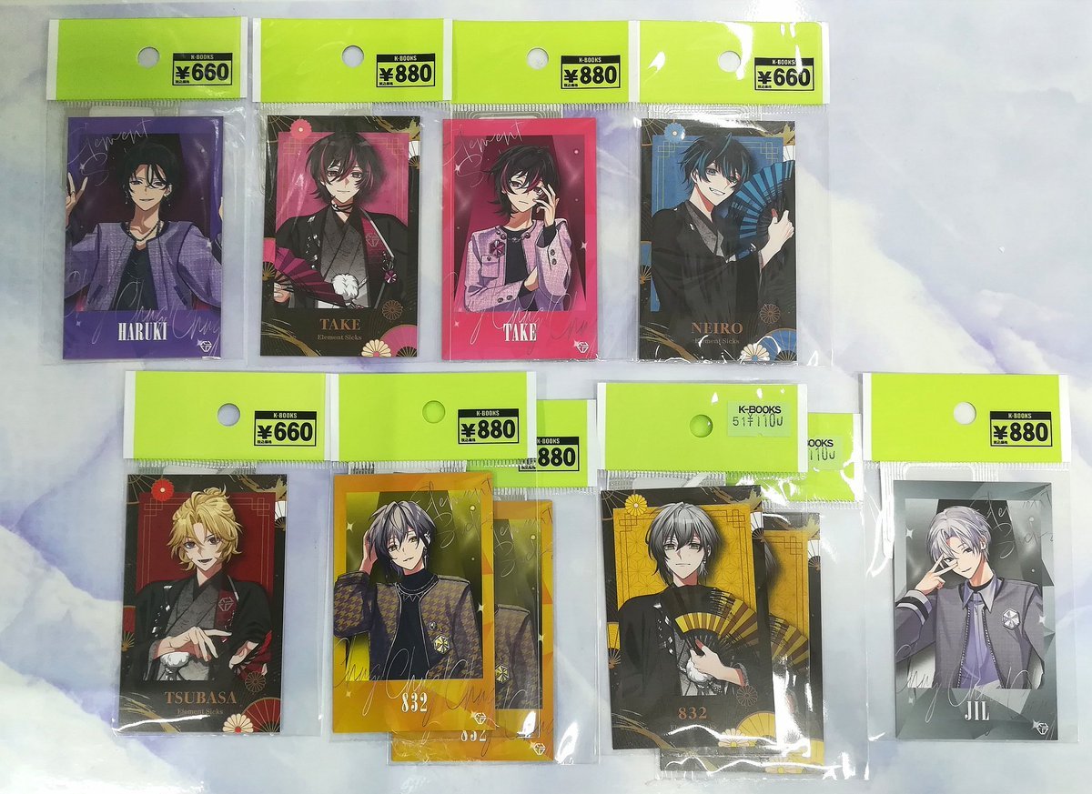 入荷情報】 『ElementSicks』 ✨チェキ風トレカ第4弾✨ ・2026年 入荷情報】 『ElementSicks』 ✨チェキ風トレカ第4弾✨ ・2026年