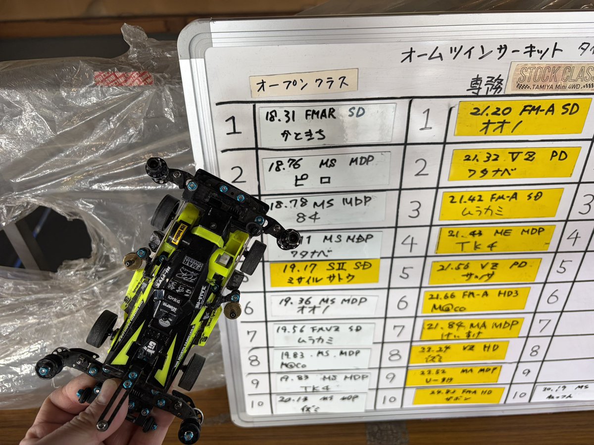 Post by かときち@FCR∞／イシイ塾／まめクラ on X: マシンは良き👍
