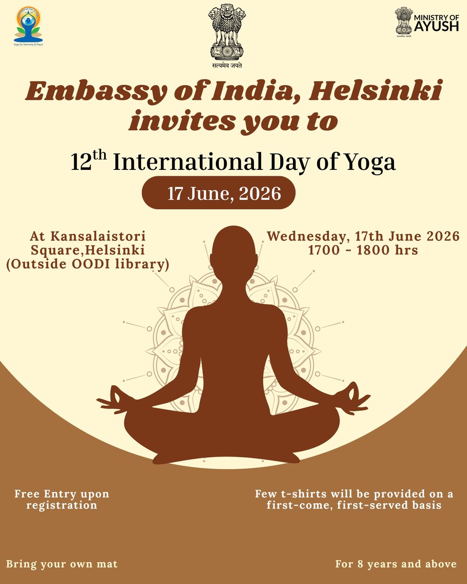 India in Finland tweet media