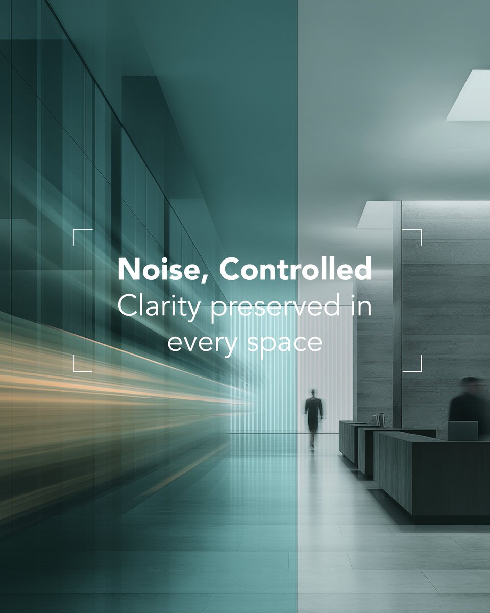 GypsumMada's tweet photo. Surfaces designed for protection, with sound control built into every layer.​ Mada Gypsum solutions bring together durability, silence, and performance in every space.​

أسطح مصممة للحماية، مع تحكم صوتي مدمج فيكل طبقة.​
تجمع حلول مدى للجبس بين المتانة والهدوءوالأداء في كل مساحة. https://t.co/7MxqJiuOiS