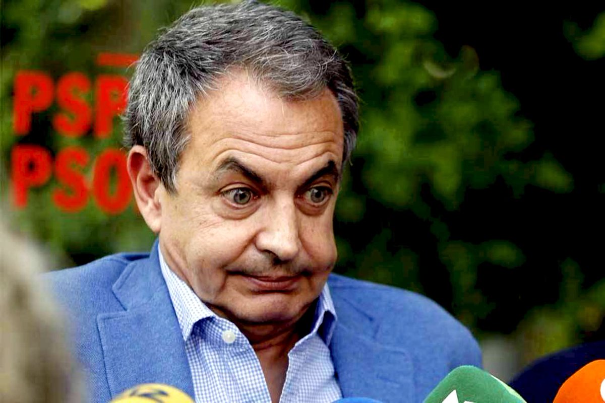 j_luisarroyo's tweet photo. Muy buenos días España 🇪🇸 escándalo de dimensiones gravísimas 
Nuevas investigaciones judiciales acorralan a ZP que presuntamente lavó fondos procedentes del cobro de comisiones por mediar ante gobiernos y administraciónes públicas para favorecer a personas de su entorno.
ZP: Tú futuro es muy negro 
Espero que Pagues por todo