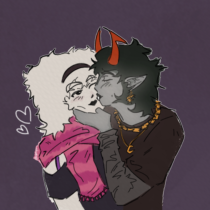 kazzerrath's tweet photo. smooch https://t.co/S4OURfZi3L