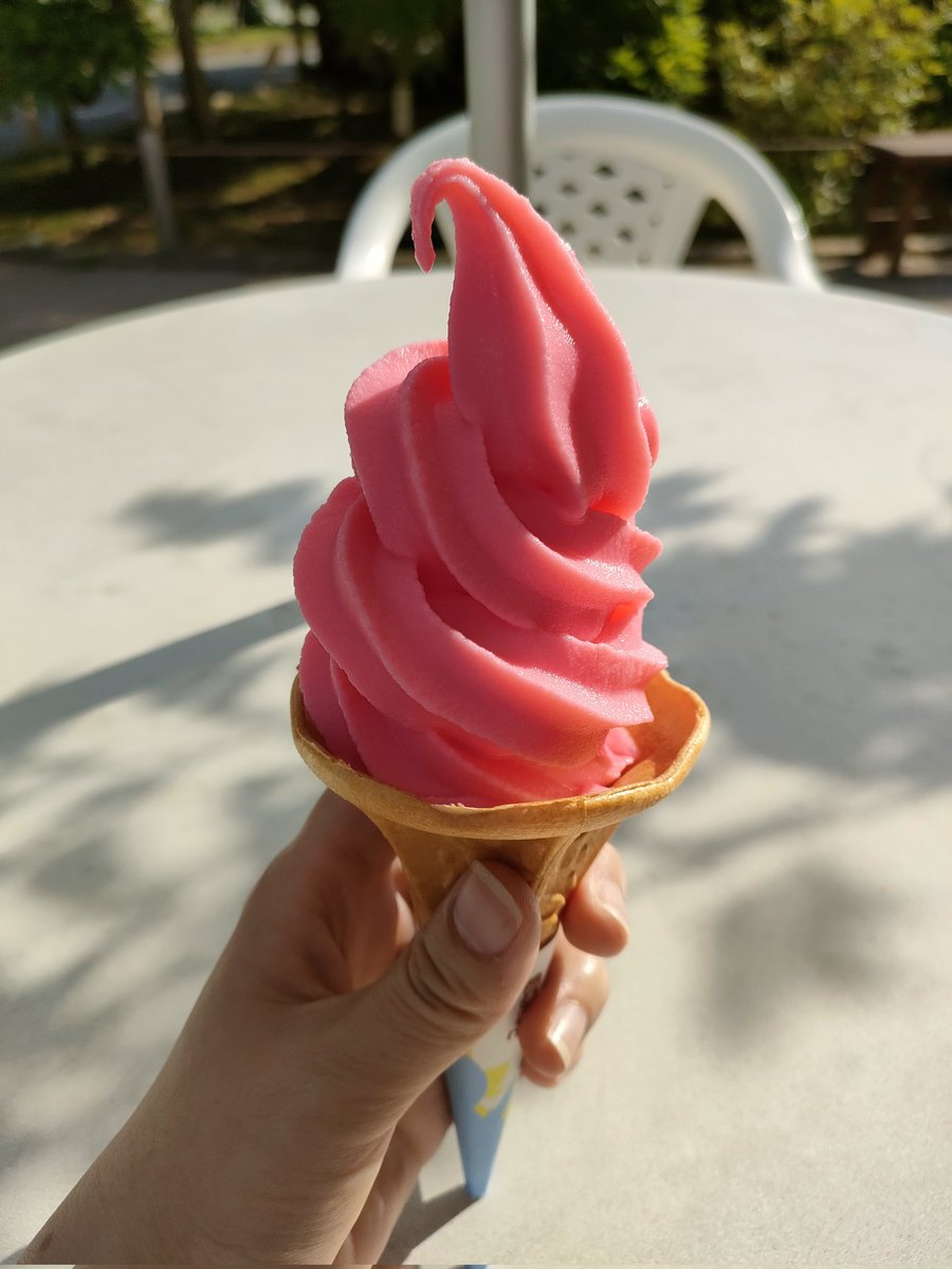 あしフラ！ 藤ソフト食べようと思ってたんだけど、まだ食べたことない