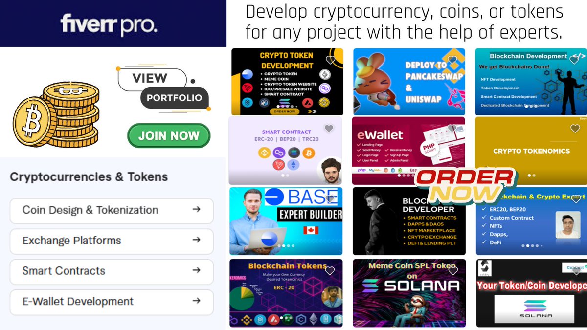 ruposhamin's tweet photo. Best freelance Crypto Developers/Experts for hire in May 2026!
Check out the Top Expert's Profile and Portfolio for select!
Connect for hire: https://t.co/cqaxgN0V8D

#cryptodeveloper #cryptoexpert #CryptoInvestor #crypto #cryptotrading #cryptocurrency #bitcoin #blockchain https://t.co/XYGmvohnpH