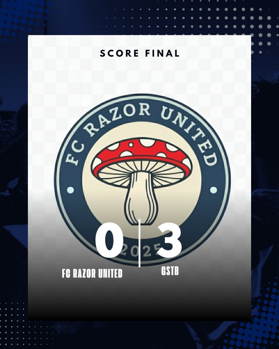 _RazorUnited's tweet photo. Lourde défaite à domicile dans cette demi-finale contre @God_savethebeer ! Nous souhaitons bonne chance à notre adversaire pour la finale du Tournoi des @Cinq_Couronnes !
Merci aux organisateurs pour l'invitation ! https://t.co/ycy9ogcTzv