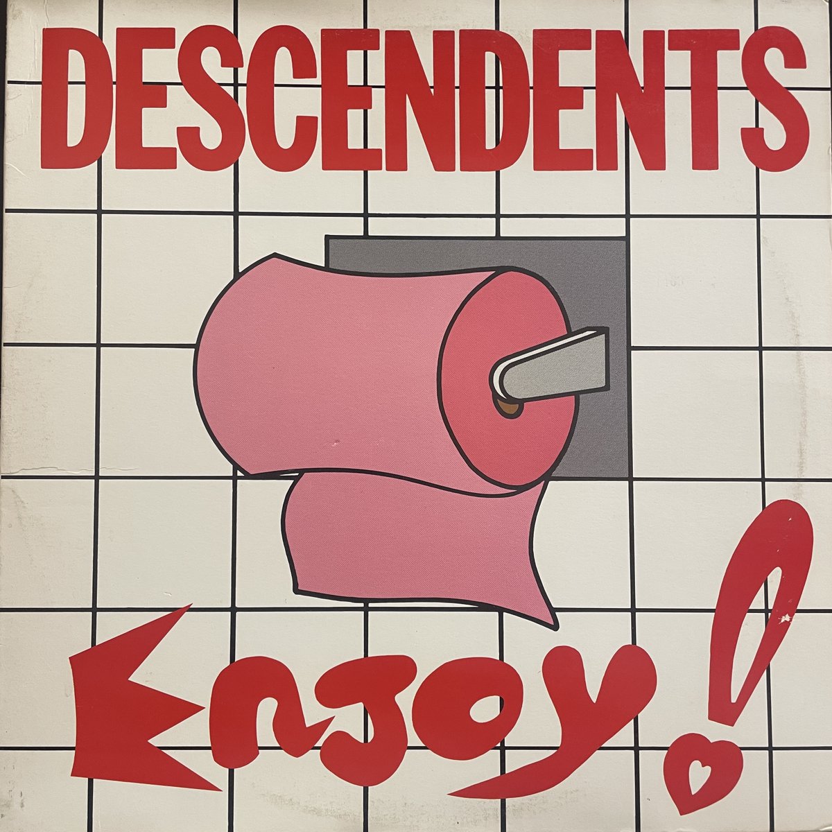 PUNK新着中古レコード】 DESCENDENTS🕺🏼💚💙86年作「ENJOY!」🎉 90年
