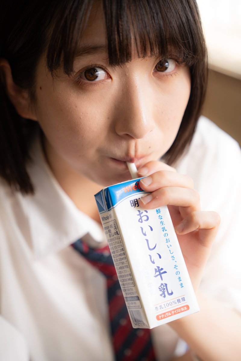 おいしい牛乳 model:遊色みく@sosokac_