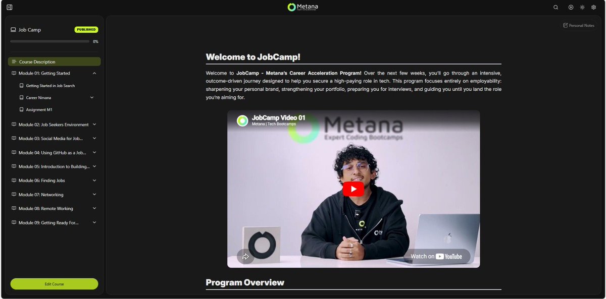 Metana - Web3 bootcamp tweet media
