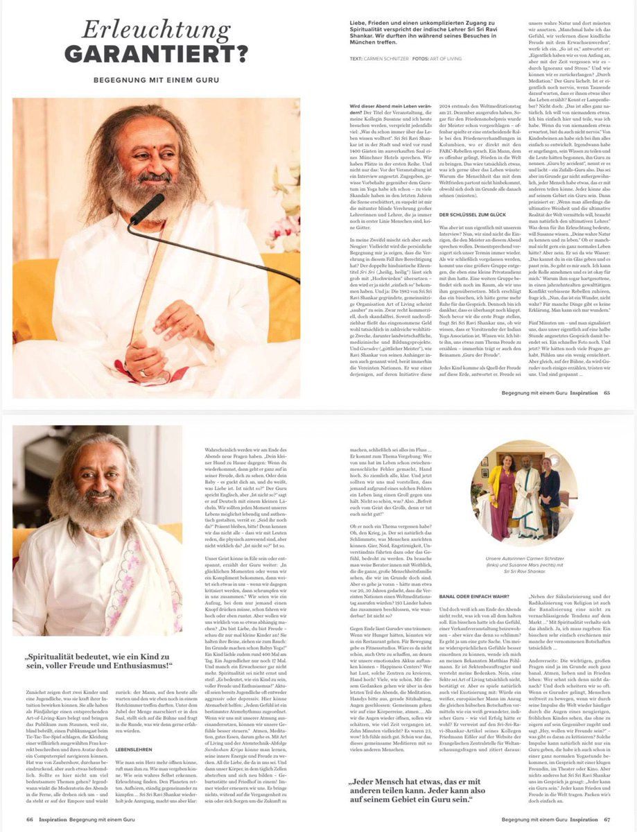 The Art of Living tweet media