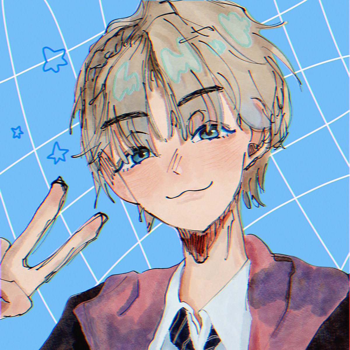 ssss_panda's tweet photo. リアルが忙しすぎて絵が描けません🙄
落描き2枚だけ
 #みるきーずお絵描き部 https://t.co/Qlw8XmJiGJ