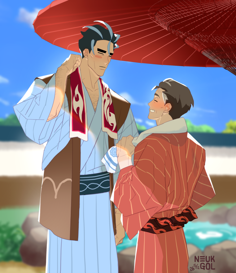 NEUK 🍙🔥 HOT SPRING DATE ⁉️D7 tweet media