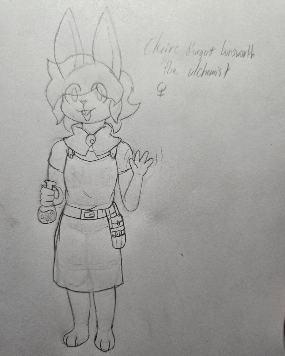 WizardCorgi's tweet photo. A new character appears!
Her name is Claire d'argent Bunsworth. A sibling of bunzy, one of the daughters of Diane https://t.co/Otm5ZaeIZN