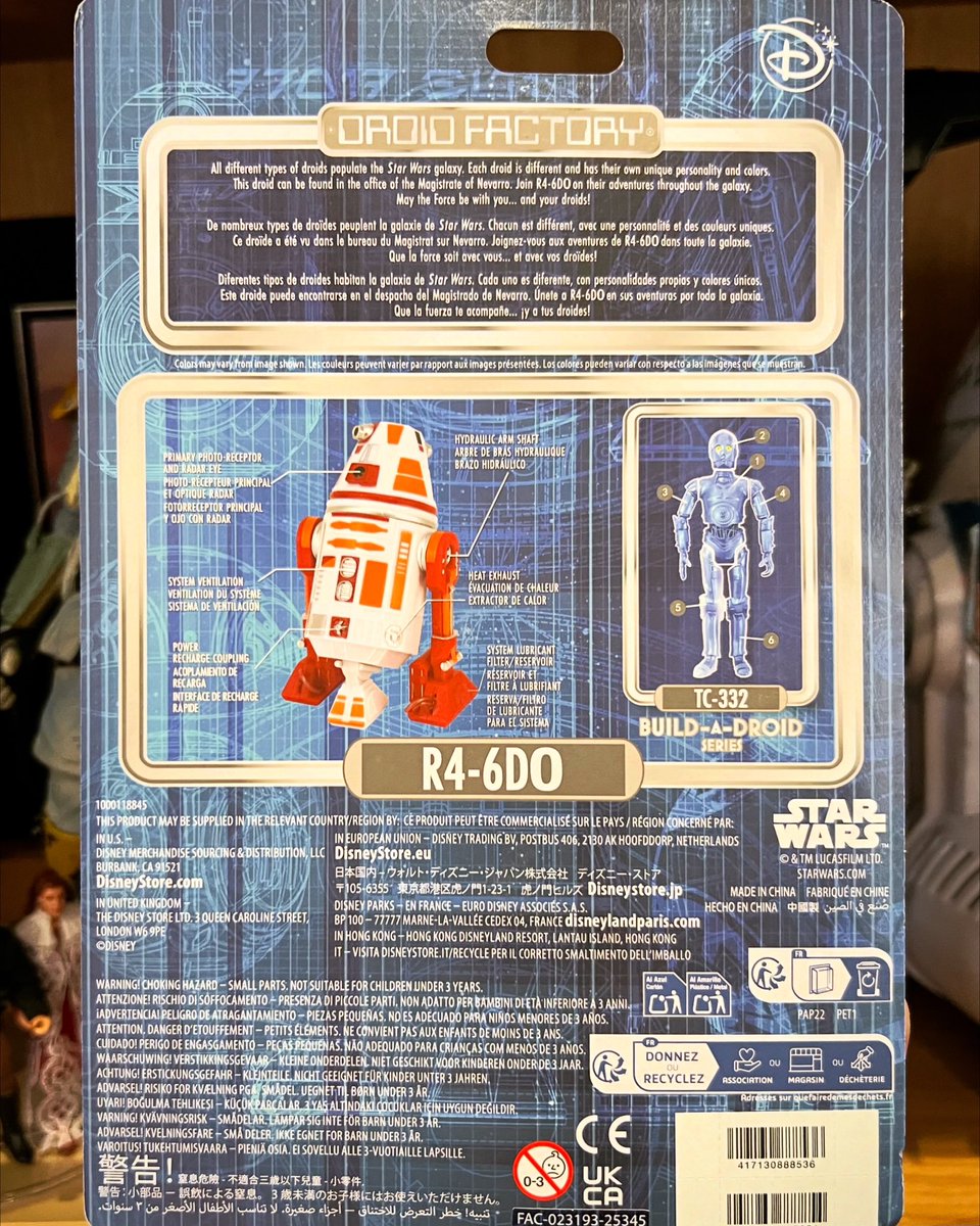 bobafettloot's tweet photo. “No empuñó un bláster. No lideró un ejército. Pero su transmisión lo cambió todo.”
#StarWars #DroidFactory
R4-6D0
#TheMandalorian
#DisneyStore https://t.co/Icm1pMjdrr