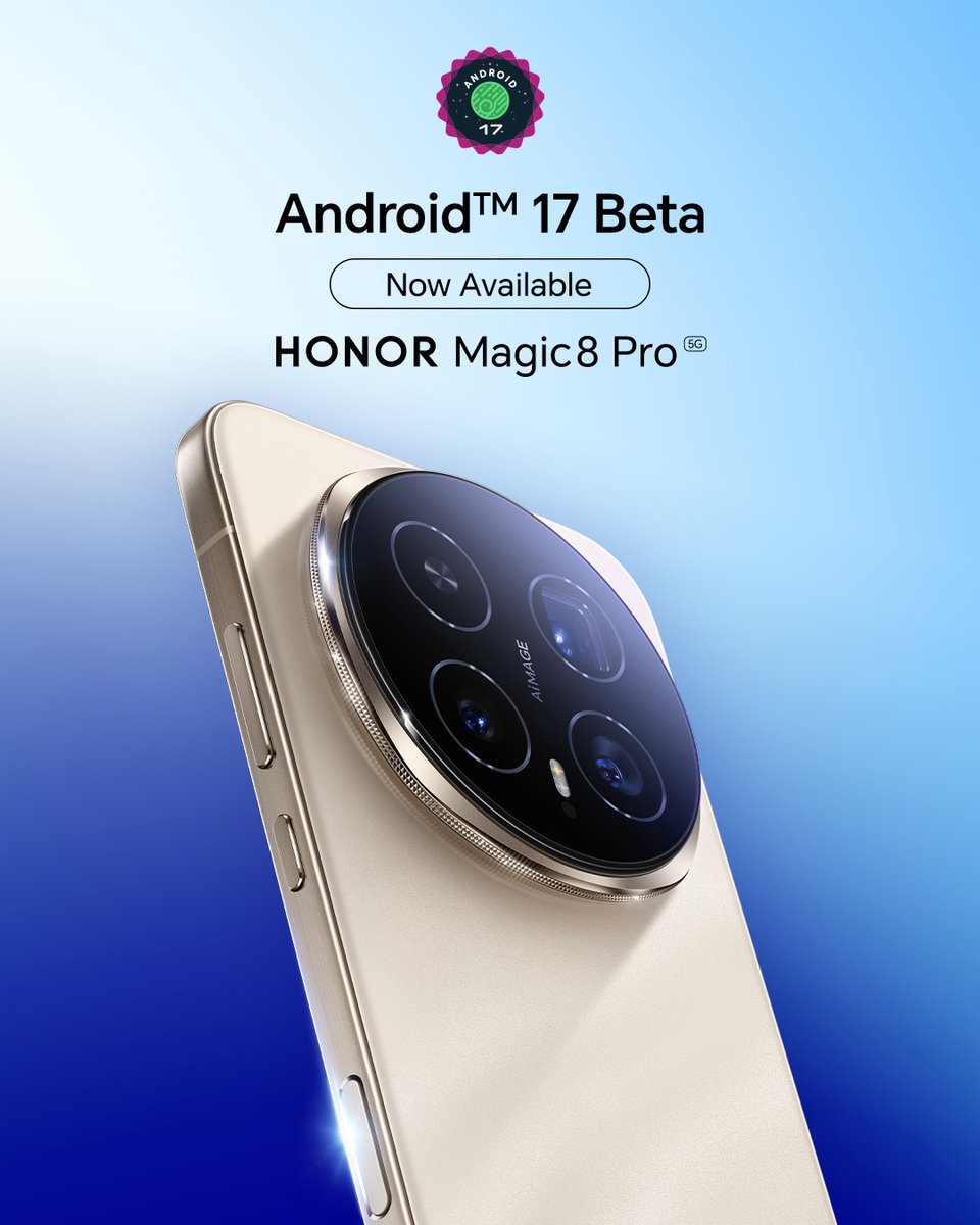 HONOR tweet media