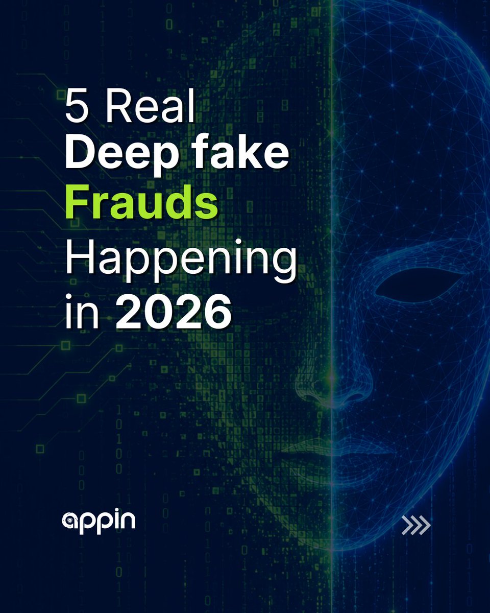 AppinOfficial's tweet photo. By 2026, deepfake fraud could target banks, businesses, and even families. ⚠️
The future of cybersecurity is detecting fake identities, manipulated videos, and AI-driven fraud.
Digital forensics &amp; biometric analysis are becoming must-have skills. 🔐
#CyberSecurity #Deepfake https://t.co/rXgqXiereC