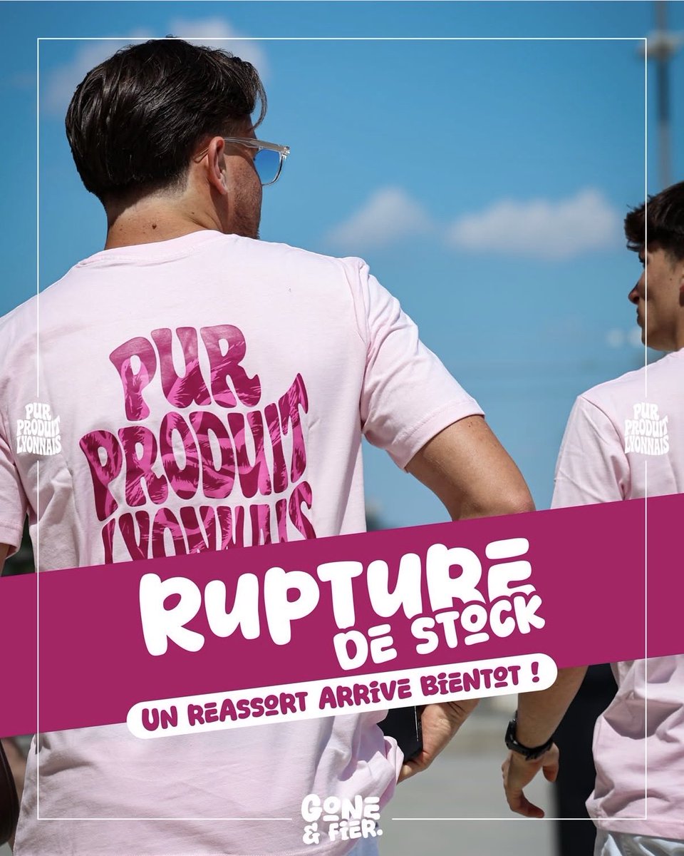goneetfier's tweet photo. 𝑳𝒂 𝑷𝑷𝑳 𝒆𝒔𝒕 𝒆𝒏 𝒓𝒖𝒑𝒕𝒖𝒓𝒆 𝒅𝒆 𝒔𝒕𝒐𝒄𝒌 !! 🤯❌

Le stock de notre nouvelle collection est parti en seulement quelques heures !

Ne vous inquiétez, un réassort arrive prochainement. On vous tiendra au courant dès qu'il est disponible. 😉

Merci les gones ! 🫶 https://t.co/l6yKrSypwJ