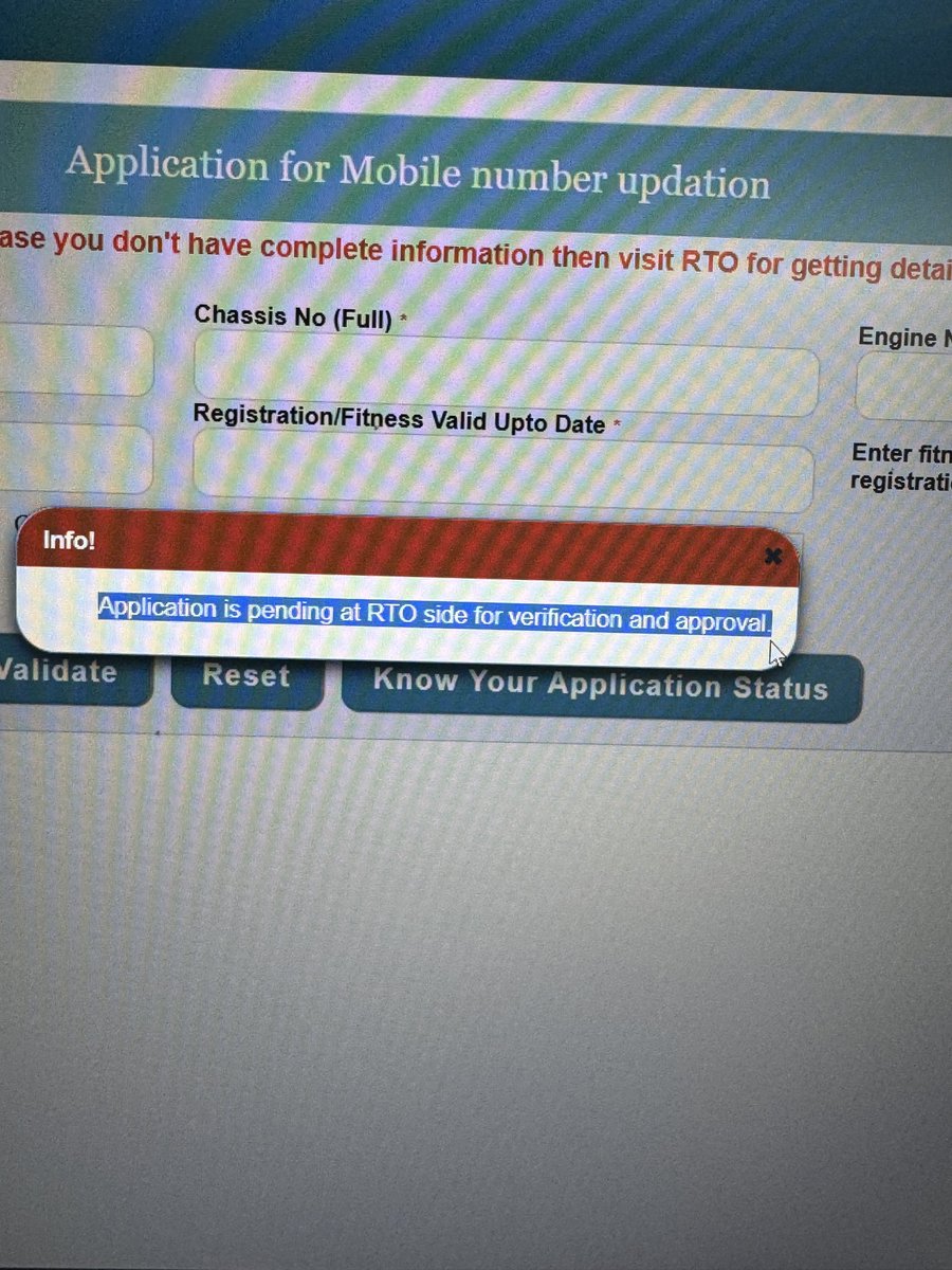 82Vikram's tweet photo. @MORTHIndia PUC cannot be done without Registering mobile number and the registration of mobile number for vehicles are pending with RTO since April. Let me know who is responsible for any Challan issued for no PUC here after ? @TransportDelhi @dtptraffic https://t.co/5NpYCYzx9H