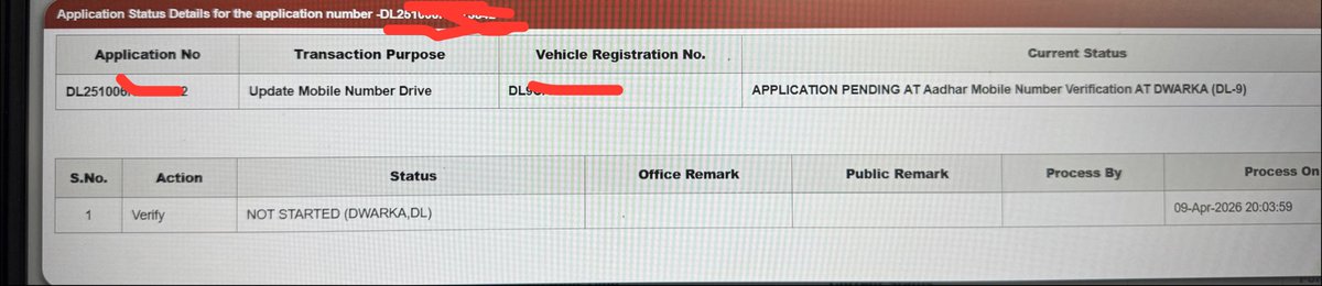 82Vikram's tweet photo. @MORTHIndia PUC cannot be done without Registering mobile number and the registration of mobile number for vehicles are pending with RTO since April. Let me know who is responsible for any Challan issued for no PUC here after ? @TransportDelhi @dtptraffic https://t.co/5NpYCYzx9H