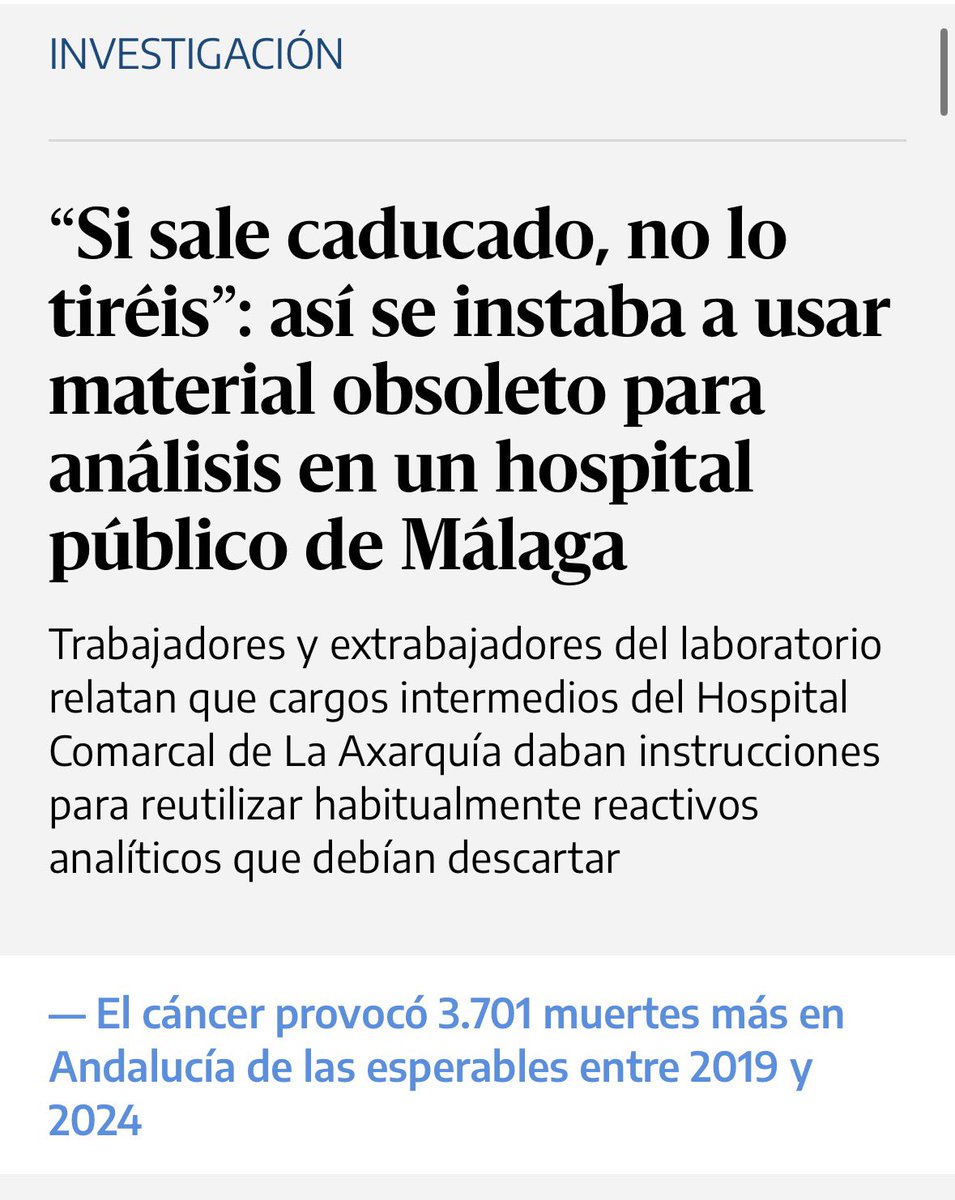 Comida podrida en las residencias
bazofia en las escuelas públicas 
y material caducado en los hospitales
El PP de Ayuso, Bonilla, Mazón, Tellado y Feijóo
El PP de siempre